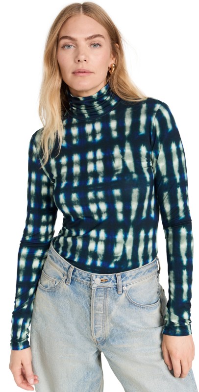 Proenza Schouler White Label Audrey Top Sage Multi