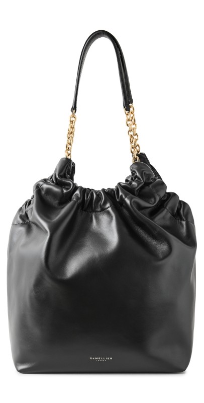 DeMellier Miami Bag Black Smooth