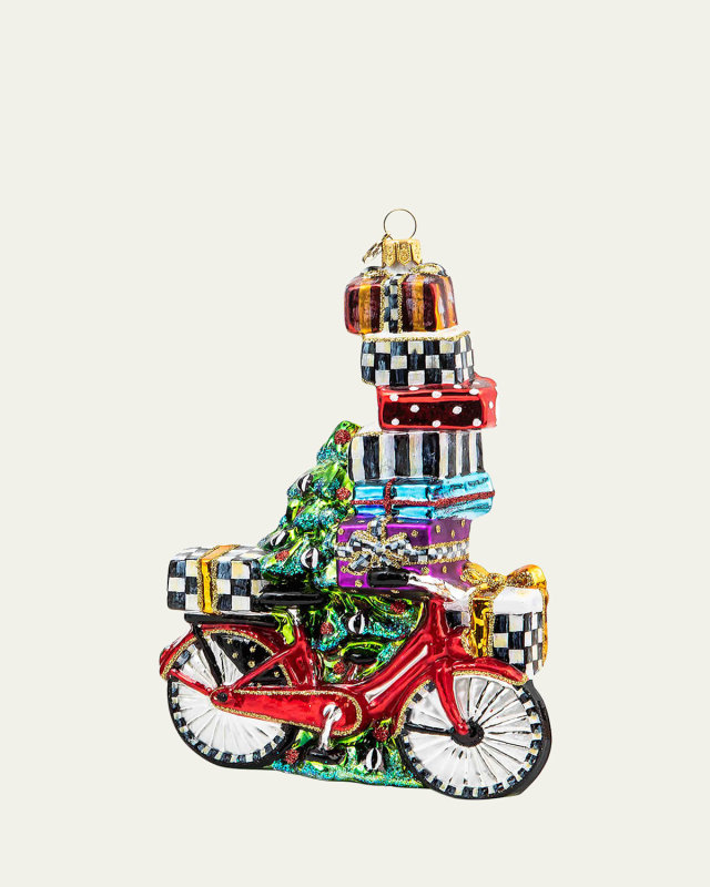 Special Delivery Bike Holiday Ornament