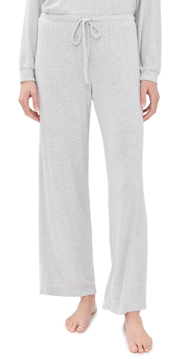 Eberjey Cozy Time Pant Lt. Heather Grey