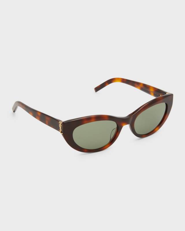 YSL Acetate Cat-Eye Sunglasses