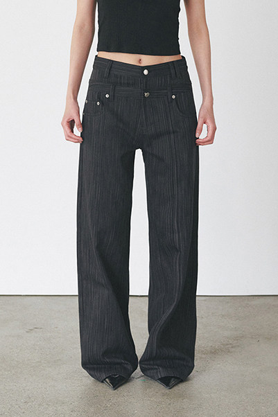 ORDES DOUBLE WAIST PANTS