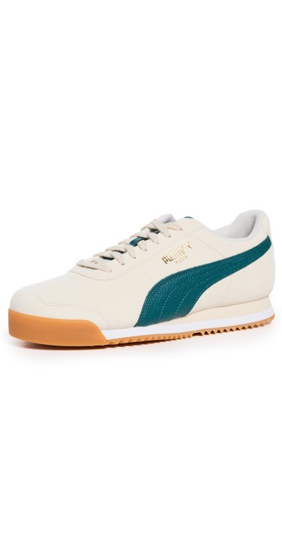 PUMA Roma Suede Unisex Sneakers Alpine Snow/Cold Green/Gum