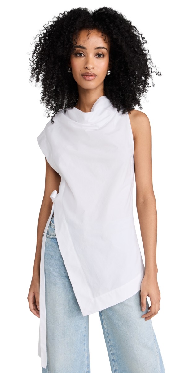 STAUD Sawyer Top White