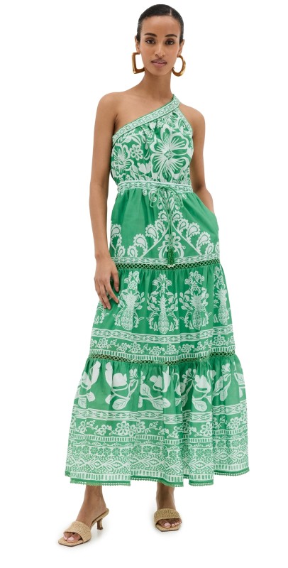 FARM Rio Sweet Garden Maxi Dress Sweet Garden Green