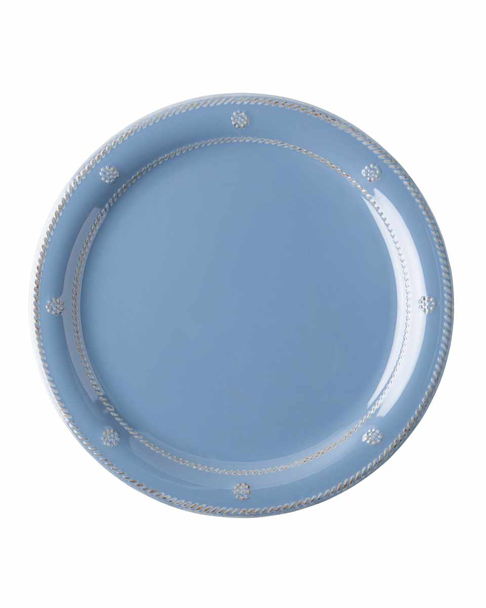 Berry & Thread Melamine Dinner Plate - Chambray