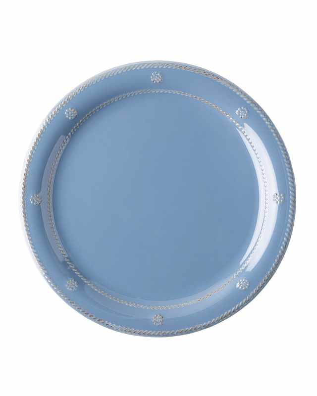 Berry & Thread Melamine Dinner Plate - Chambray