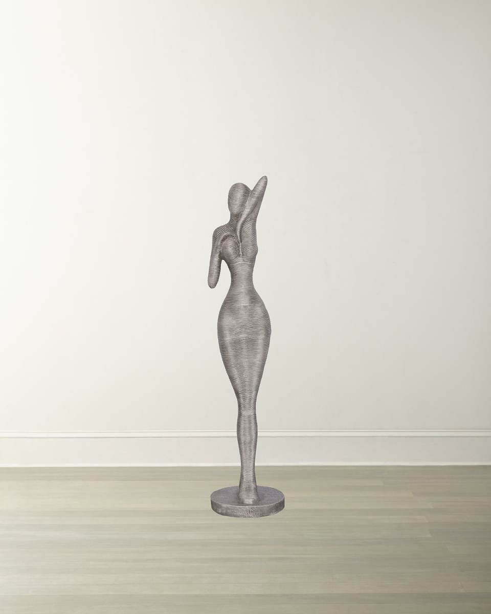 Admiring Standing Sculpture, 71"