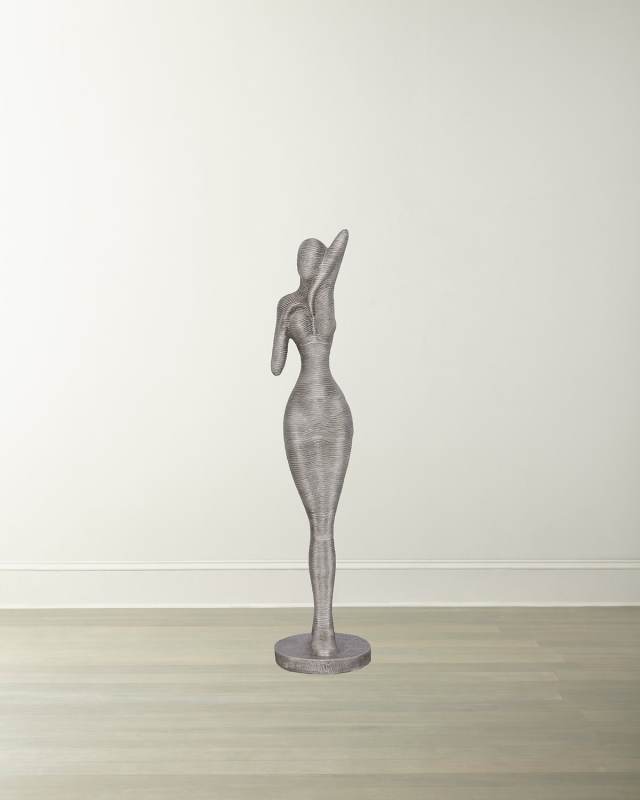 Admiring Standing Sculpture, 71"