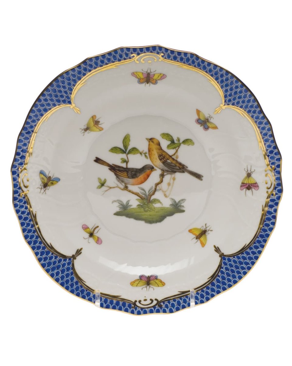 Rothschild Blue Motif 09 Salad Plate
