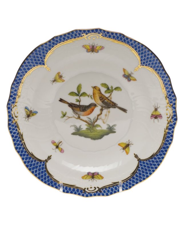Rothschild Blue Motif 09 Salad Plate