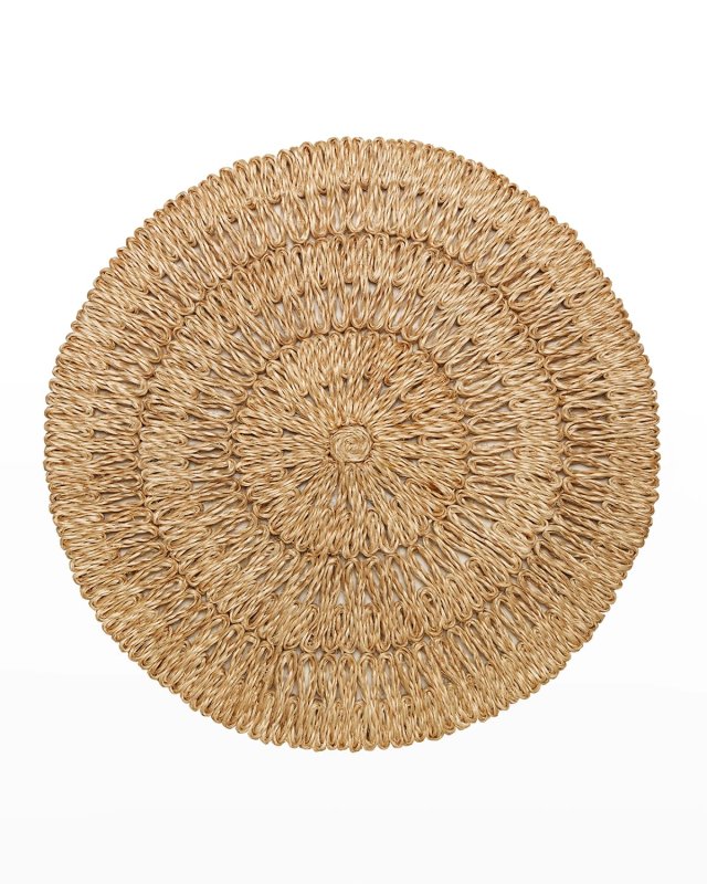 Straw Loop Placemat - Natural