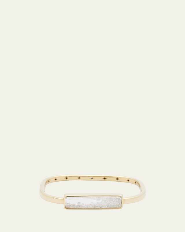 Core Diamond Shaker Bangle in 18k Gold