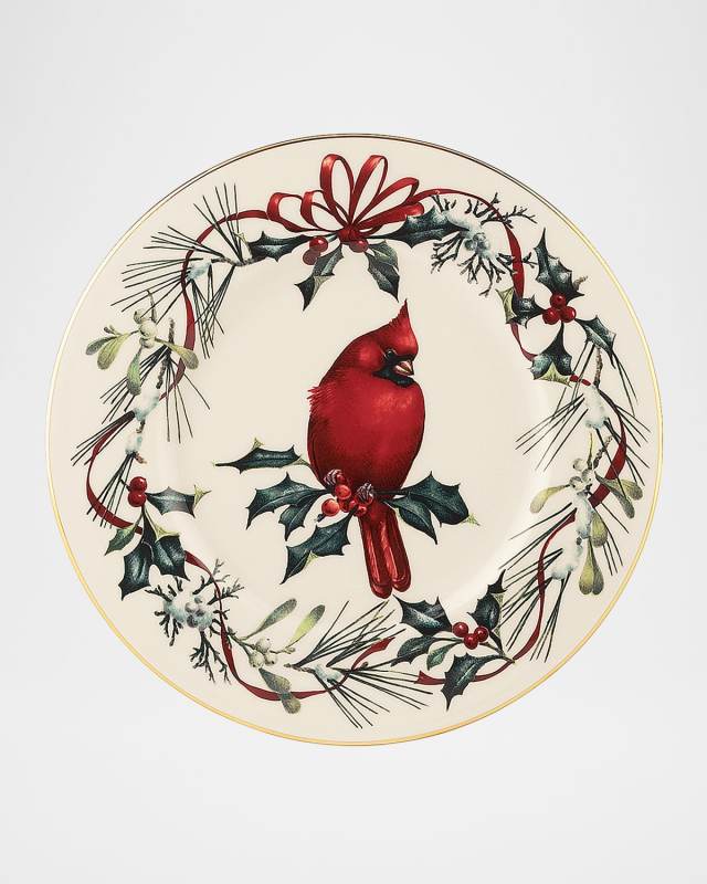 Winter Greetings Accent Plate
