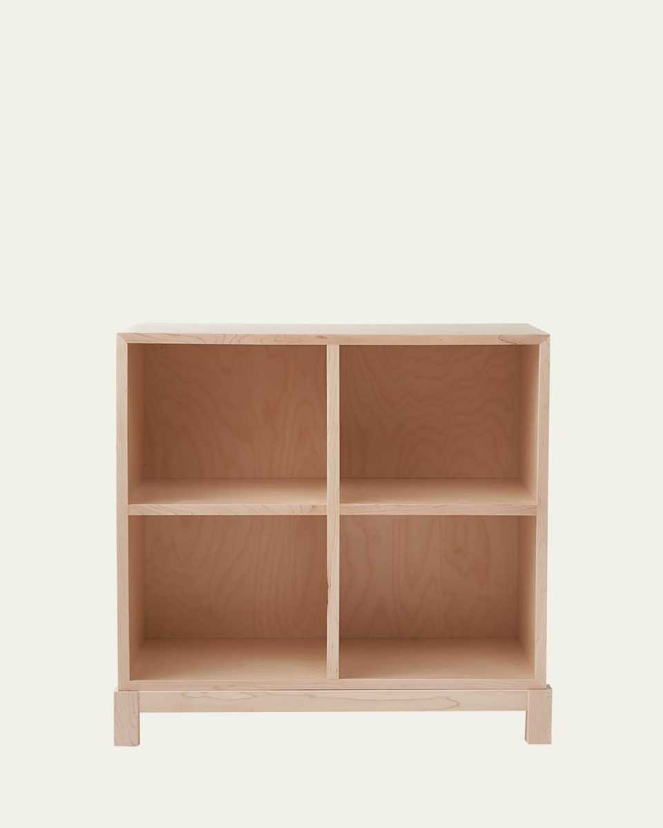 Kid's 4 Cubby Bookshelf