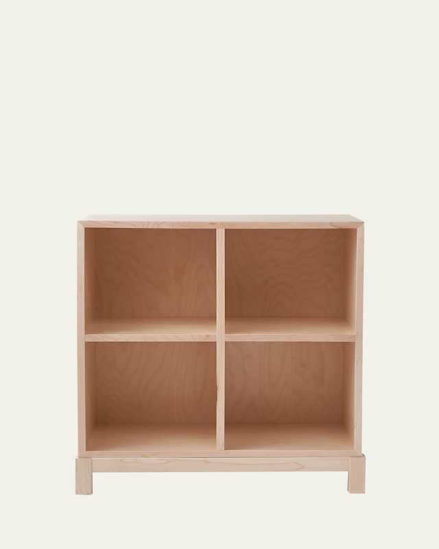 Kid's 4 Cubby Bookshelf