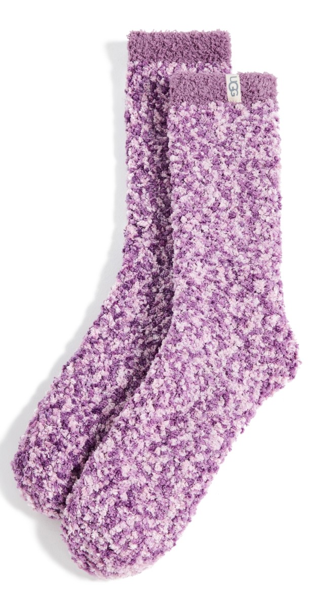 UGG Cozy Chenille Socks Ashen Rose/Geod