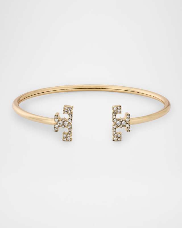 Eleanor Pave Flex Cuff Bracelet