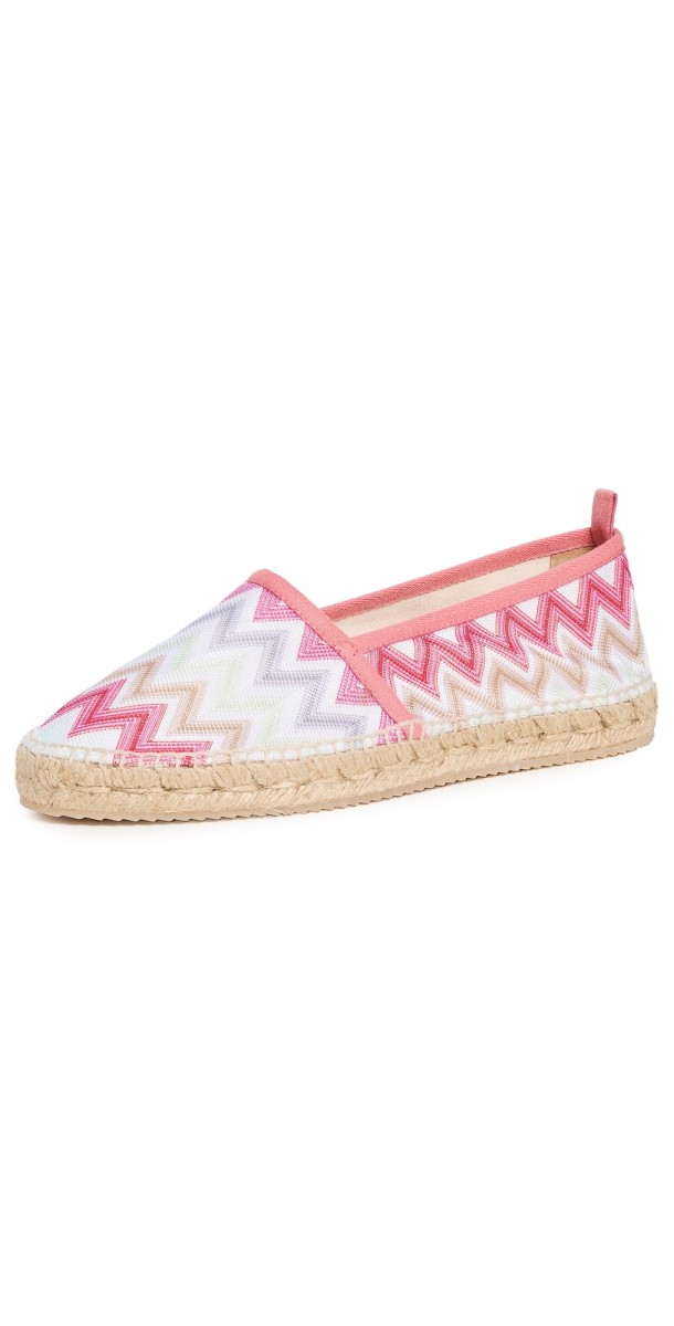 Missoni Elle Espadrilles Pink