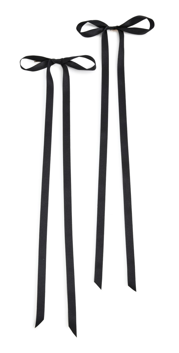Jennifer Behr Gretta Bobby Pin Set Black