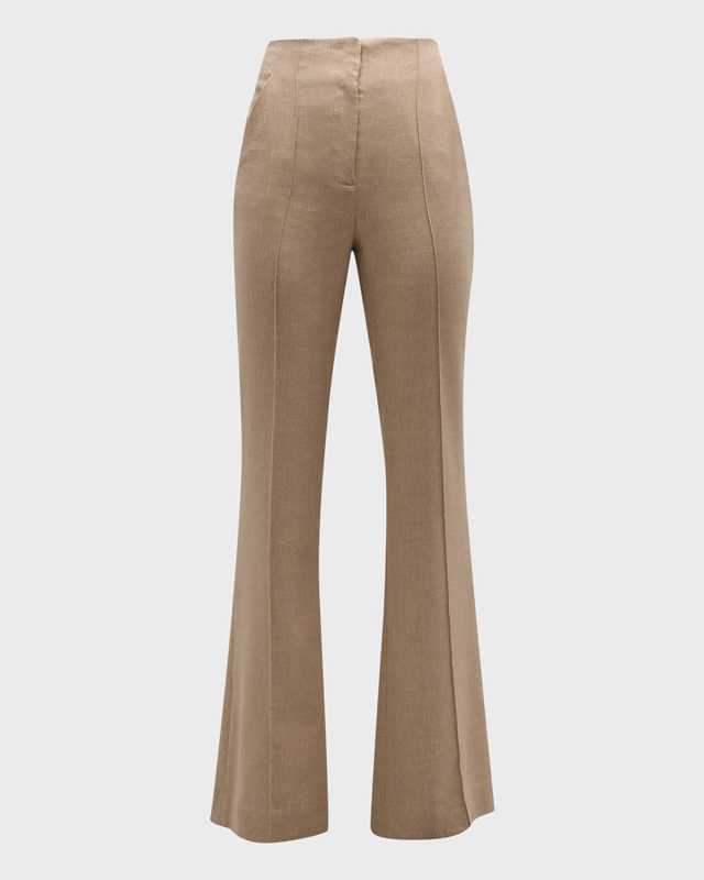 Komi Pintuck Flare Pants