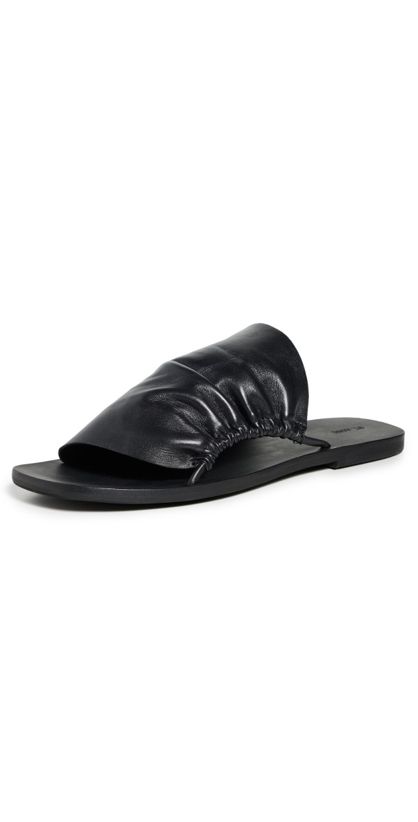 St. Agni Gathered Slides Black