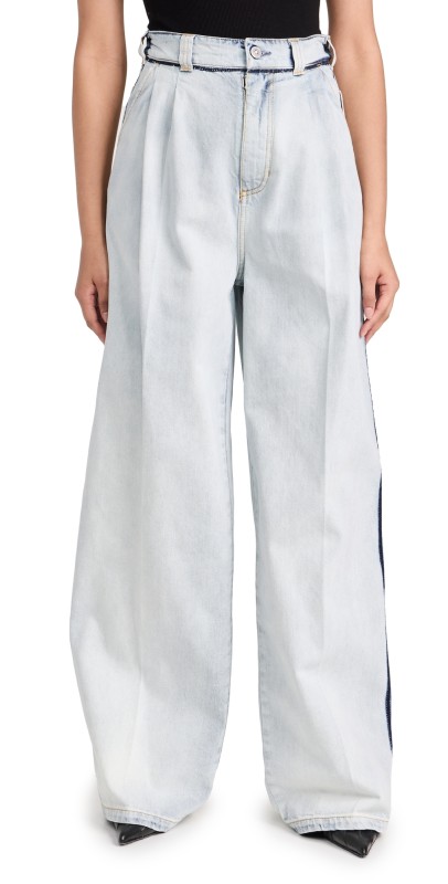Maison Margiela Garment Dyed Denim Jeans Icy Slip