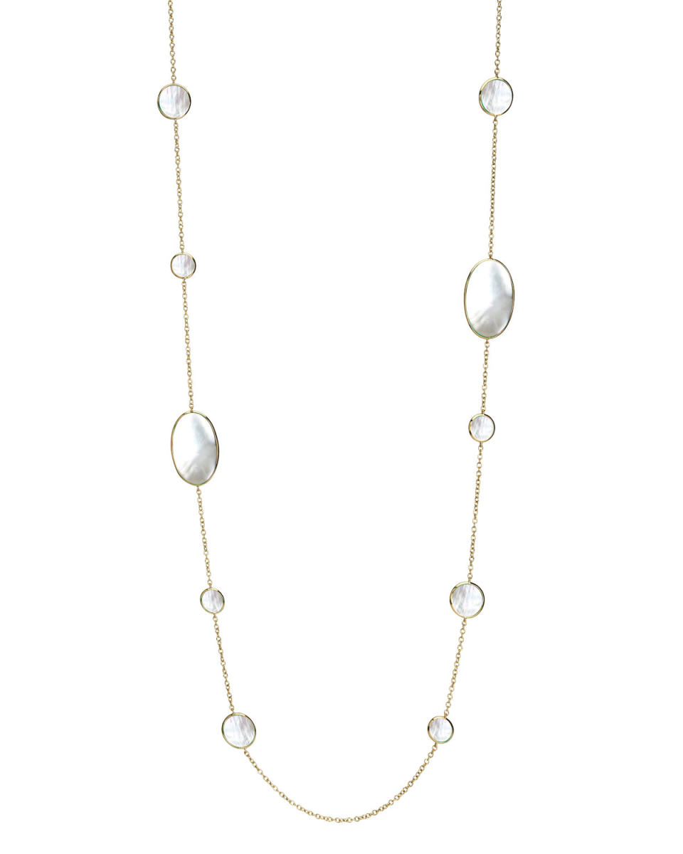 Mother-of-Pearl Chain Necklace
