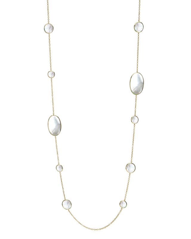 Mother-of-Pearl Chain Necklace