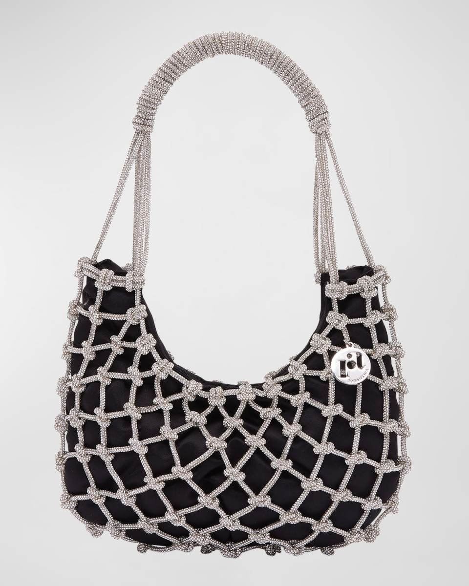 Nodi Net Crystal Shoulder Bag
