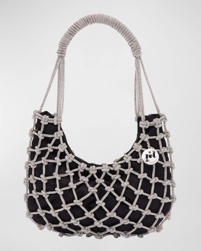 Nodi Net Crystal Shoulder Bag