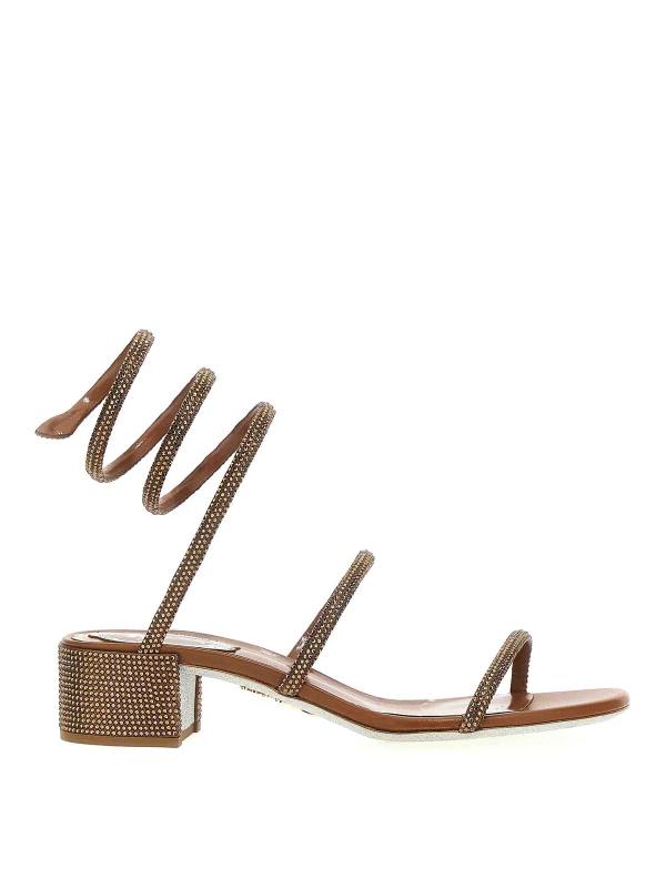 Rene Caovilla Sandales - Marron
