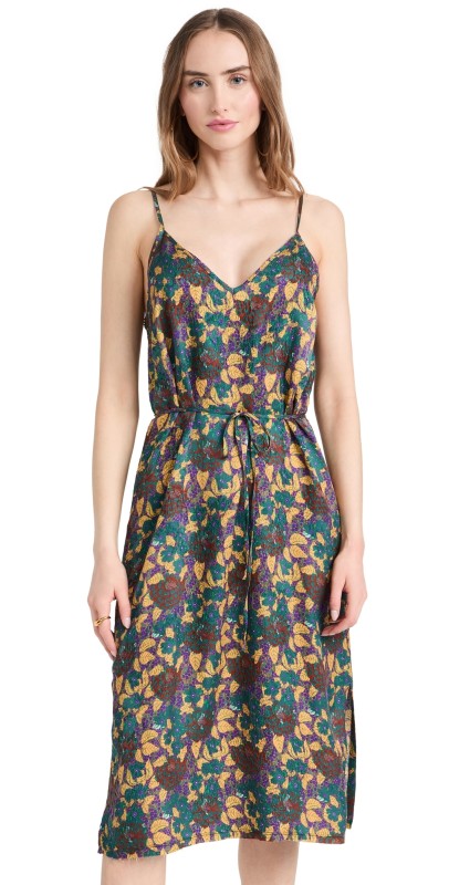 Raquel Allegra Lily Dress Midnight Garden