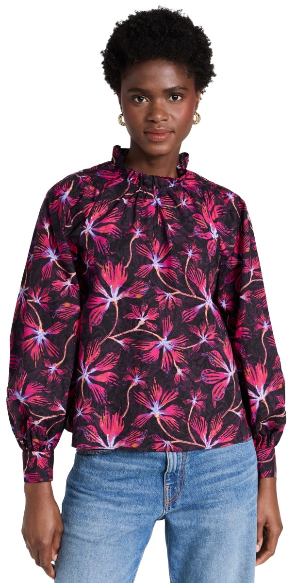 Ulla Johnson Marlie Blouse Zinnia