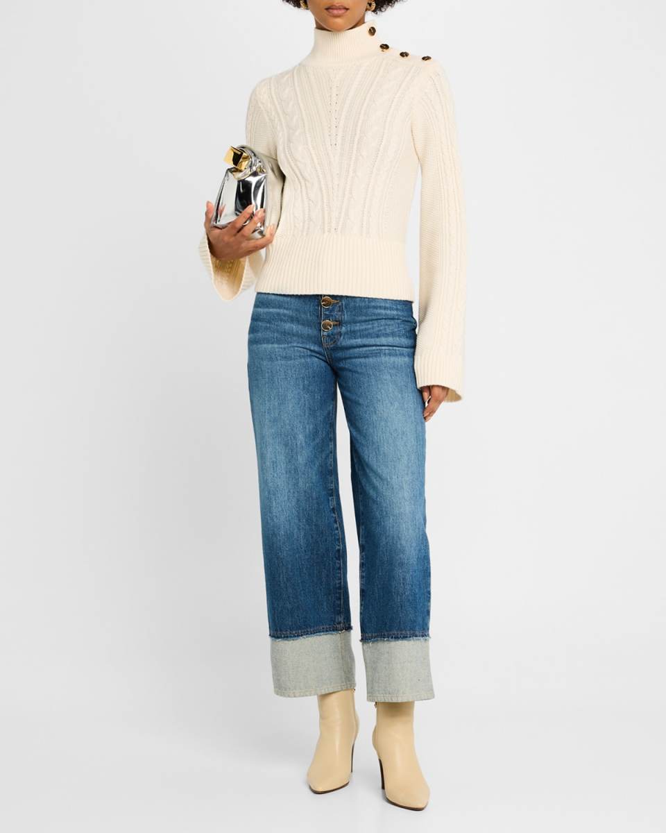 Thomas Cable-Knit Wool Sweater