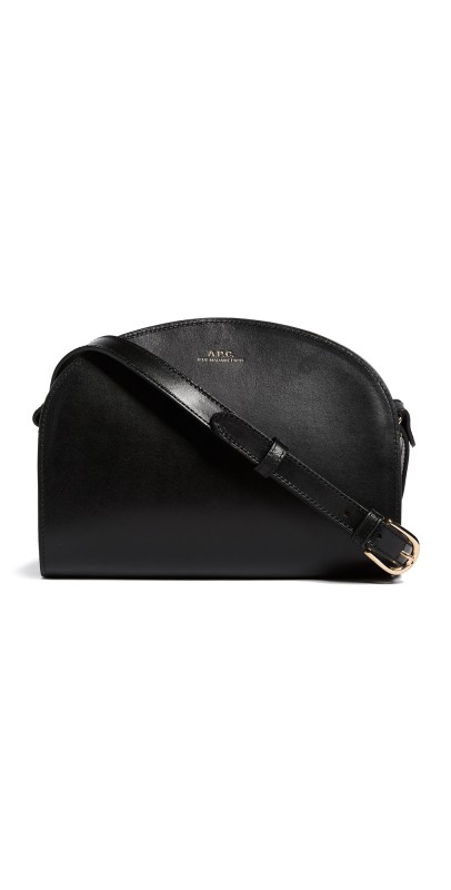A. P.C. Half Moon Bag Black