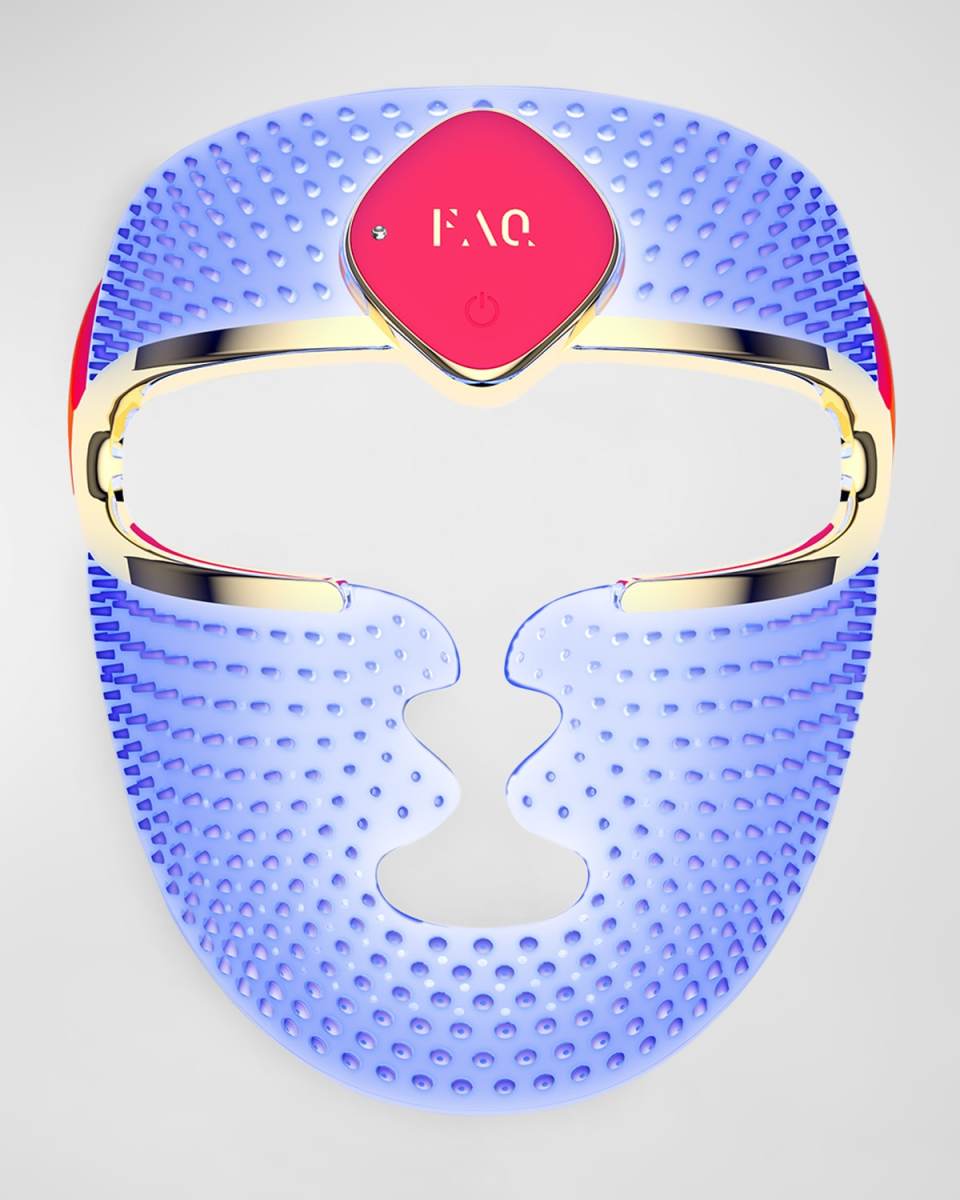 FAQ 201 Ultra-Lightweight Silicone RGB LED Face Mask