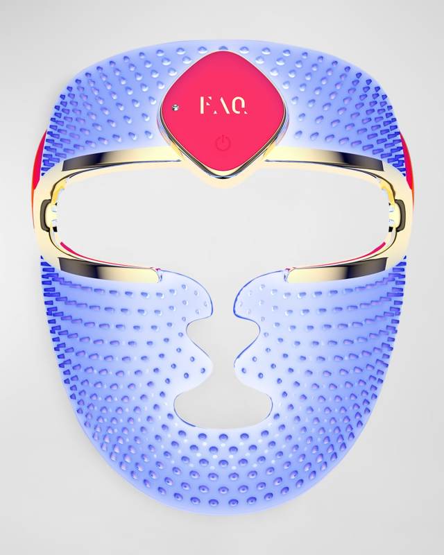 FAQ 201 Ultra-Lightweight Silicone RGB LED Face Mask