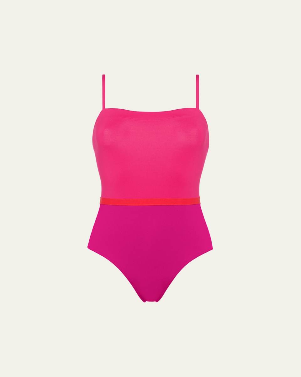 Ara Colorblock One-Piece Swimsuit