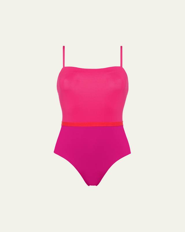 Ara Colorblock One-Piece Swimsuit