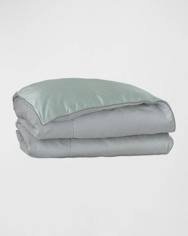 Danae Metallic Polka Dots Duvet Cover