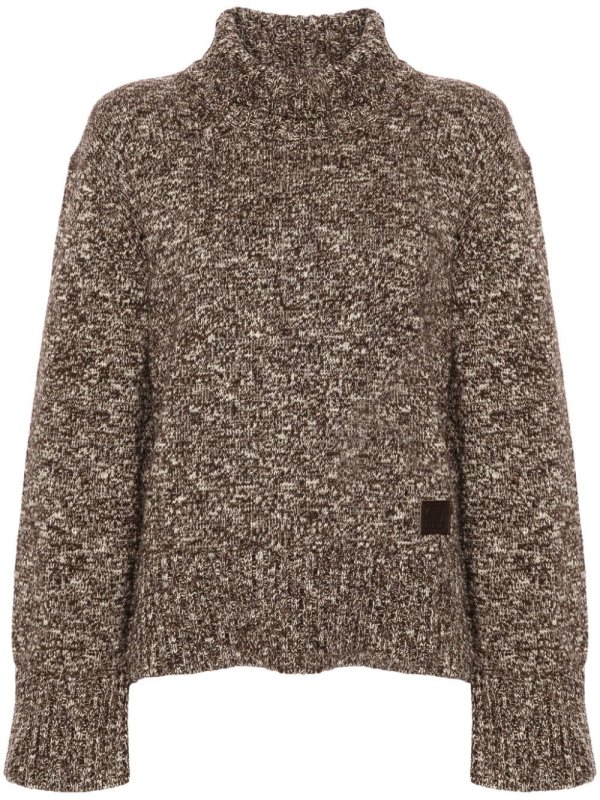 Caro high-neck jumper