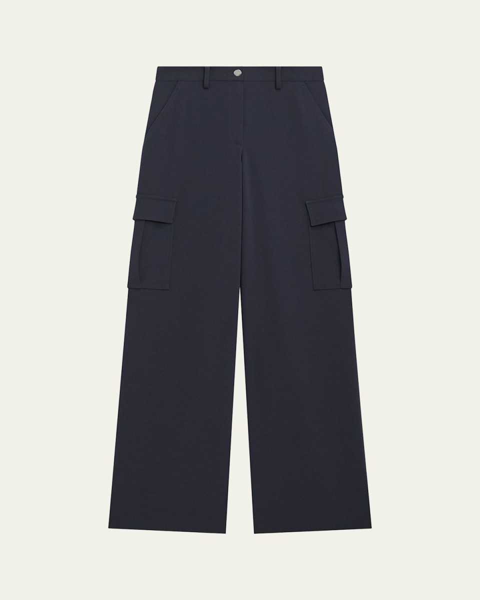 Admiral Crepe Relaxed Cargo Pants