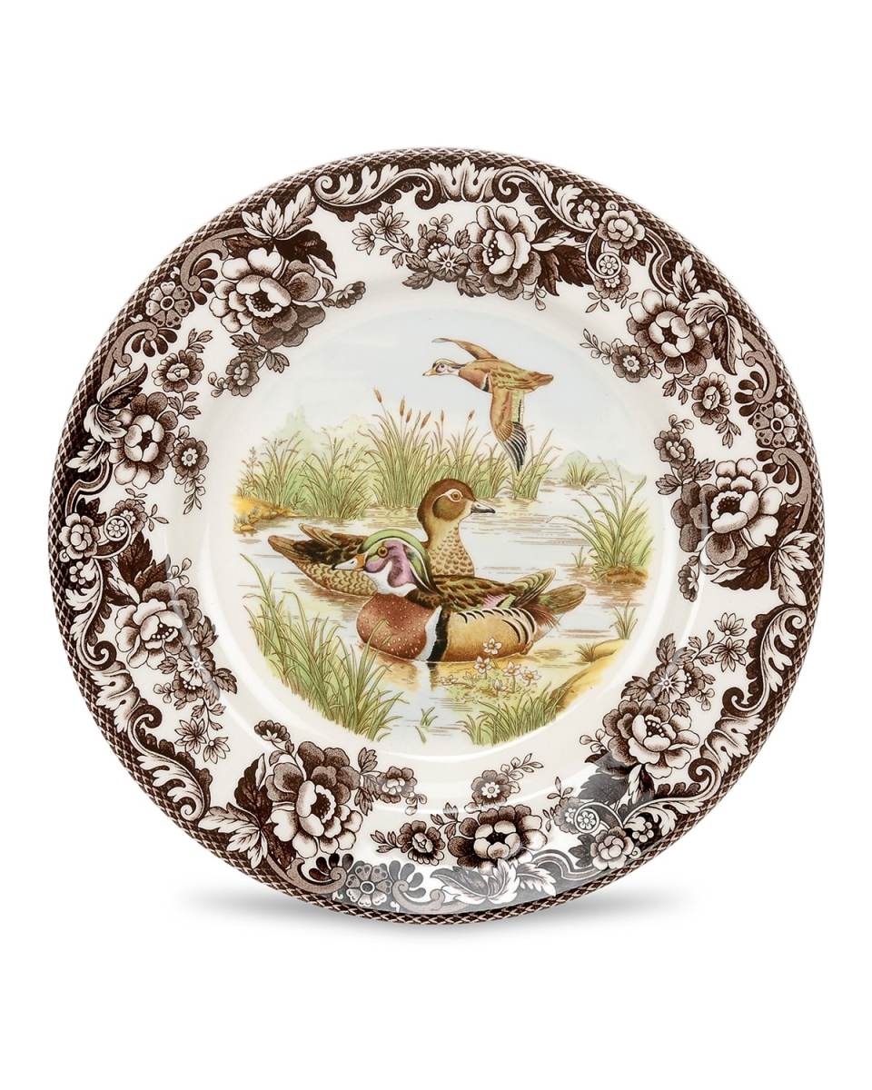 Woodland Wood Duck Salad Plate