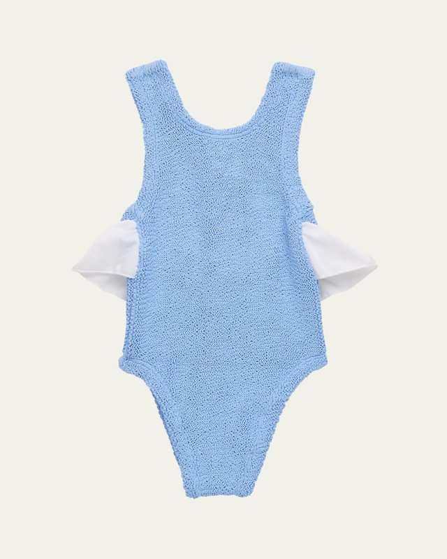 Girl's Lara Criss Cross One-Piece Swimsuit