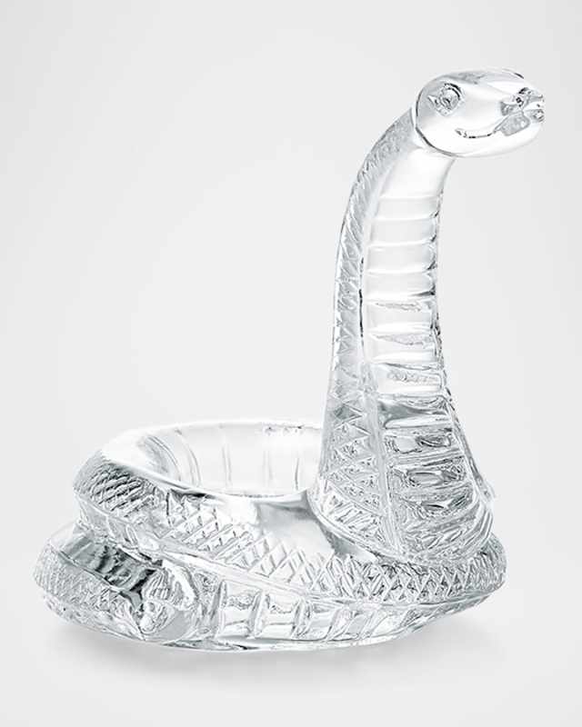 Zodiac Snake 2025 Crystal Figurine