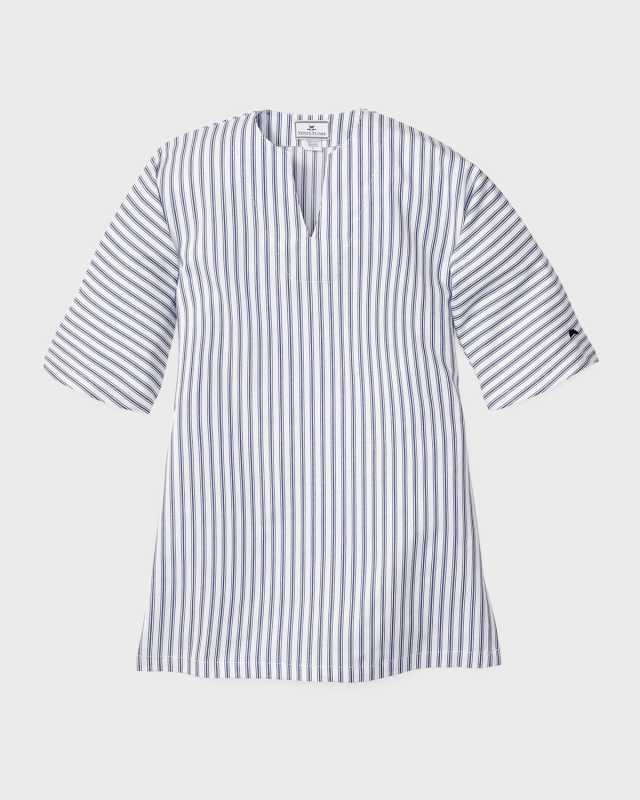 Girl's Striped Cotton-Blend Caftan, Size 6M-