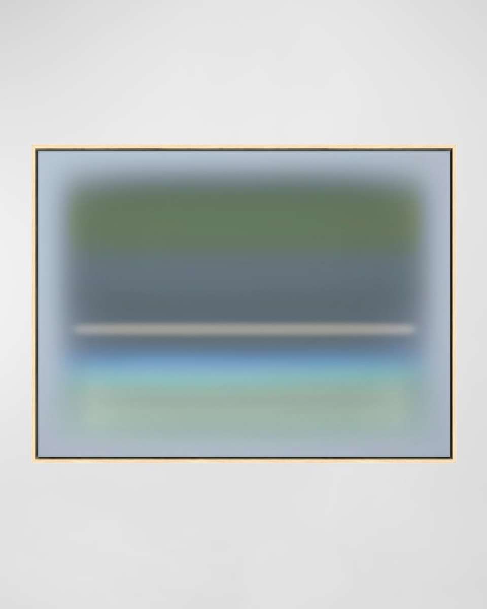 "Blur Expansion 11" Framed Print by Renee Stramel, 45" x 34"
