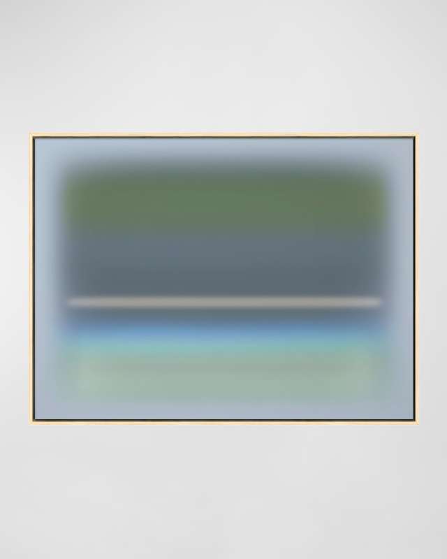 "Blur Expansion 11" Framed Print by Renee Stramel, 45" x 34"