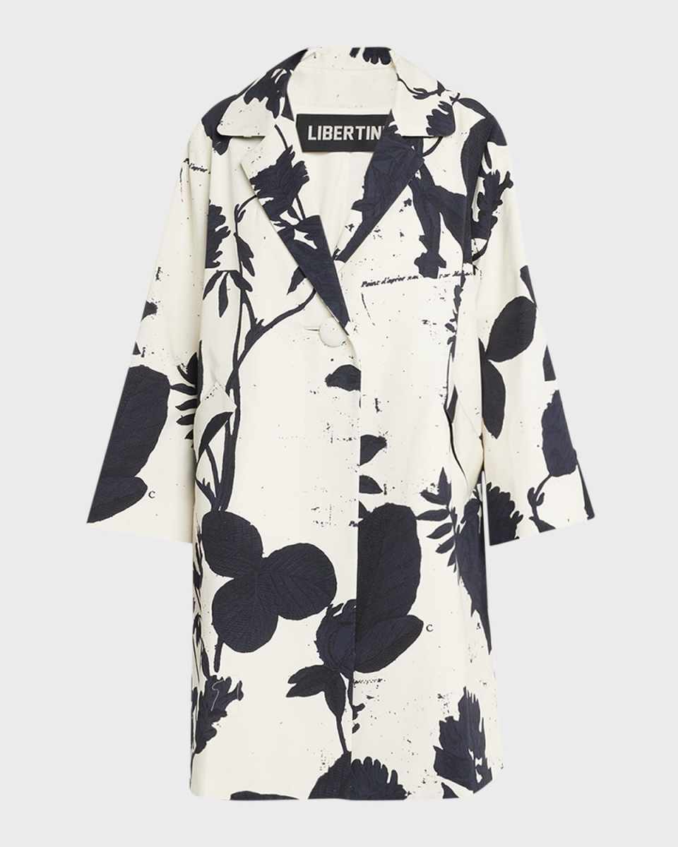 Cyanotypes Abstract Printed Top Coat